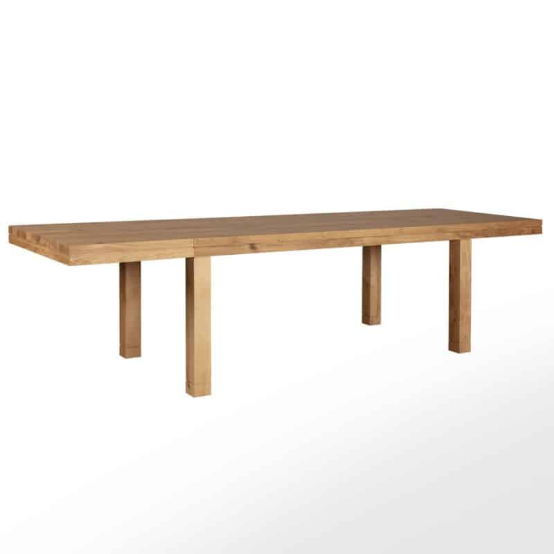Stół drewniany rozkładany dębowy VALCUM • VratislaviaMeble
